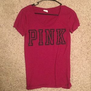 PINK t-shirt.